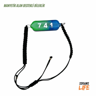 741 HIZLI ÇÖZÜM SAYI SEKANS BİLEKLİK (MANYETİK ALAN DESTEKLİ)