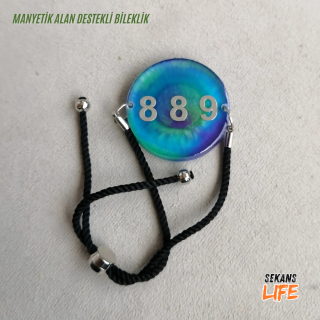 889 BAŞARI SAYI SEKANS BİLEKLİK (MANYETİK ALAN DESTEKLİ)
